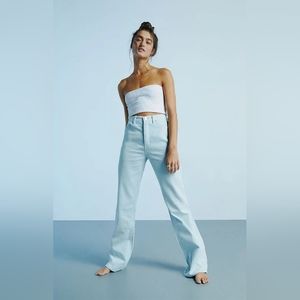 Levi's  Corduroy High Waisted Bootcut Jeans Sky blue women size 29(8) NWT